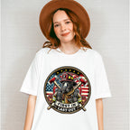 First In Last Out Circular Design - Firefighter Unisex Crewneck T-Shirt Sweatshirt Hoodie