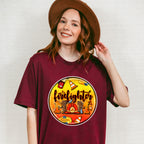 Firefighter Mom Circular Design - Firefighter Unisex Crewneck T-Shirt Sweatshirt Hoodie