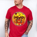 Firefighter Mom Circular Design - Firefighter Unisex Crewneck T-Shirt Sweatshirt Hoodie