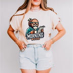 Morning Wood - Funny Unisex Crewneck T-Shirt Sweatshirt Hoodie
