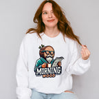 Morning Wood - Funny Unisex Crewneck T-Shirt Sweatshirt Hoodie