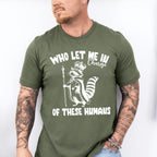 Who Let Me In Charge - Funny Unisex Crewneck T-Shirt Sweatshirt Hoodie