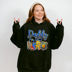 Daddy Is My Hero - Police Unisex Crewneck T-Shirt Sweatshirt Hoodie