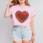 I Hate You Less Than Other People - Valentine's Day Unisex Crewneck T-Shirt Sweatshirt Hoodie