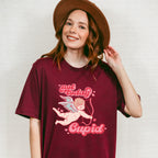 Not Today Cupid Eros Design - Valentine's Day Unisex Crewneck T-Shirt Sweatshirt Hoodie