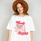 Not Today Cupid Eros Design - Valentine's Day Unisex Crewneck T-Shirt Sweatshirt Hoodie