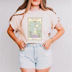 Aquarius Tarot Card - Zodiacs & Horoscopes Unisex Crewneck T-Shirt Sweatshirt Hoodie