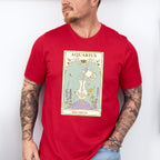 Aquarius Tarot Card - Zodiacs & Horoscopes Unisex Crewneck T-Shirt Sweatshirt Hoodie