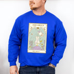 Aquarius Tarot Card - Zodiacs & Horoscopes Unisex Crewneck T-Shirt Sweatshirt Hoodie