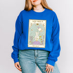 Aquarius Tarot Card - Zodiacs & Horoscopes Unisex Crewneck T-Shirt Sweatshirt Hoodie