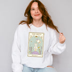 Aquarius Tarot Card - Zodiacs & Horoscopes Unisex Crewneck T-Shirt Sweatshirt Hoodie