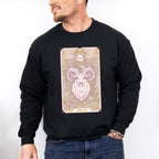 Aries Tarot Card - Zodiacs & Horoscopes Unisex Crewneck T-Shirt Sweatshirt Hoodie