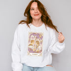 Gemini Tarot Card - Zodiacs & Horoscopes Unisex Crewneck T-Shirt Sweatshirt Hoodie