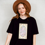 Pisces Tarot Card - Zodiacs & Horoscopes Unisex Crewneck T-Shirt Sweatshirt Hoodie