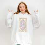 Pisces Tarot Card - Zodiacs & Horoscopes Unisex Crewneck T-Shirt Sweatshirt Hoodie