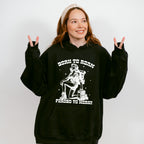 Born To Roam Forced To Work Lady Design - Hiking Unisex Crewneck T-Shirt Sweatshirt Hoodie