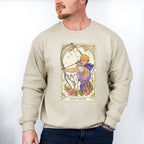Sagittarius Tarot Card - Zodiacs & Horoscopes Unisex Crewneck T-Shirt Sweatshirt Hoodie