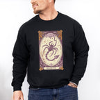 Scorpio Tarot Card - Zodiacs & Horoscopes Unisex Crewneck T-Shirt Sweatshirt Hoodie