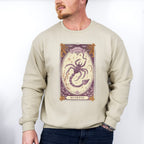 Scorpio Tarot Card - Zodiacs & Horoscopes Unisex Crewneck T-Shirt Sweatshirt Hoodie