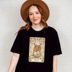 Taurus Tarot Card - Zodiacs & Horoscopes Unisex Crewneck T-Shirt Sweatshirt Hoodie