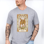 Taurus Tarot Card - Zodiacs & Horoscopes Unisex Crewneck T-Shirt Sweatshirt Hoodie