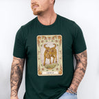 Taurus Tarot Card - Zodiacs & Horoscopes Unisex Crewneck T-Shirt Sweatshirt Hoodie