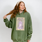 Virgo Tarot Card - Zodiacs & Horoscopes Unisex Crewneck T-Shirt Sweatshirt Hoodie