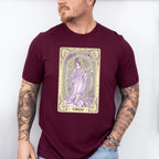 Virgo Tarot Card - Zodiacs & Horoscopes Unisex Crewneck T-Shirt Sweatshirt Hoodie