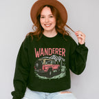Wanderer Car Design - Outdoor Unisex Crewneck T-Shirt Sweatshirt Hoodie