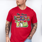 The Three Amigos Tequila Salt Lime - Cinco De Mayo Unisex Crewneck T-Shirt Sweatshirt Hoodie