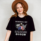 Memorial Day - Military Unisex Crewneck T-Shirt Sweatshirt Hoodie