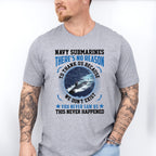 There's No Reason To Thank Us Because We Don't Exist - Military Unisex Crewneck T-Shirt Sweatshirt Hoodie