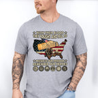 They Fought And Fell To Preserve Our Freedom - Military Unisex Crewneck T-Shirt Sweatshirt Hoodie
