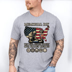 Memorial Day We Will Never Forget - Military Unisex Crewneck T-Shirt Sweatshirt Hoodie