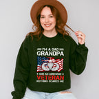 I'm A Dad Grandpa And An Airborne Veteran - Military Unisex Crewneck T-Shirt Sweatshirt Hoodie