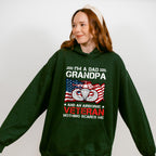I'm A Dad Grandpa And An Airborne Veteran - Military Unisex Crewneck T-Shirt Sweatshirt Hoodie