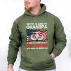 I'm A Dad Grandpa And An Airborne Veteran - Military Unisex Crewneck T-Shirt Sweatshirt Hoodie