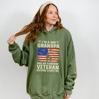 I'm A Grandpa And An Airborne Veteran Nothing Scares Me - Military Unisex Crewneck T-Shirt Sweatshirt Hoodie