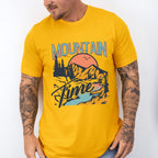 Mountain Time Design - Outdoor Unisex Crewneck T-Shirt Sweatshirt Hoodie