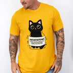 Antidepressant Cat - Mental Health Unisex Crewneck T-Shirt Sweatshirt Hoodie