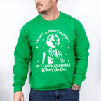 I'm Not A Proctologist But I Know An Asshole - Funny Unisex Crewneck T-Shirt Sweatshirt Hoodie