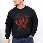 Sorry Gotta Go The Vibes Are Off - Funny Unisex Crewneck T-Shirt Sweatshirt Hoodie