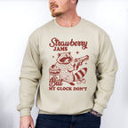 Strawberry Jams But My Glock Don't - Funny Unisex Crewneck T-Shirt Sweatshirt Hoodie
