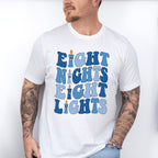 Eight Nights Blue Candle Design - Hanukkah Unisex Crewneck T-Shirt Sweatshirt Hoodie