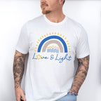 Love & Light - Hanukkah Unisex Crewneck T-Shirt Sweatshirt Hoodie