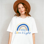 Love & Light - Hanukkah Unisex Crewneck T-Shirt Sweatshirt Hoodie