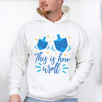 This Is How I Roll - Hanukkah Unisex Crewneck T-Shirt Sweatshirt Hoodie