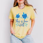 This Is How I Roll - Hanukkah Unisex Crewneck T-Shirt Sweatshirt Hoodie