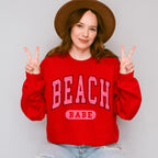 Beach Babe Design - Summer Theme Unisex Crewneck T-Shirt Sweatshirt Hoodie