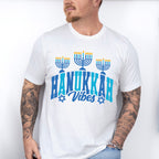 Hanukkah Vibes Candlestick - Hanukkah Unisex Crewneck T-Shirt Sweatshirt Hoodie